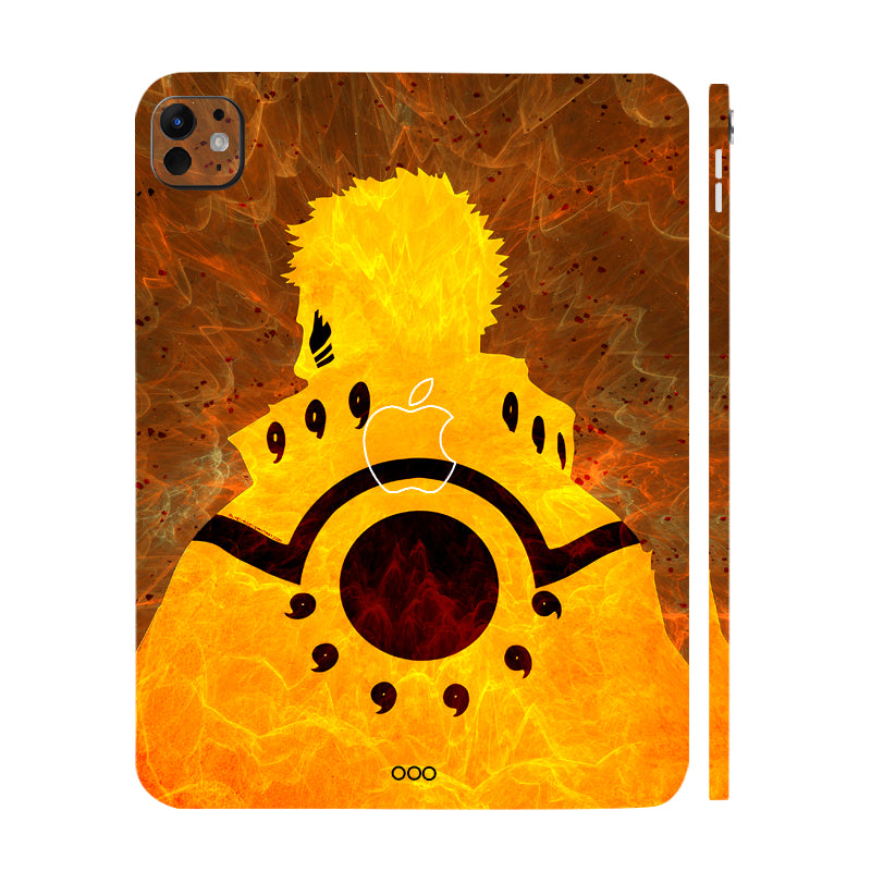 Apple iPad Pro 13 M5 2025 Naruto Six Paths Sage Mode Anime Tablet Skins