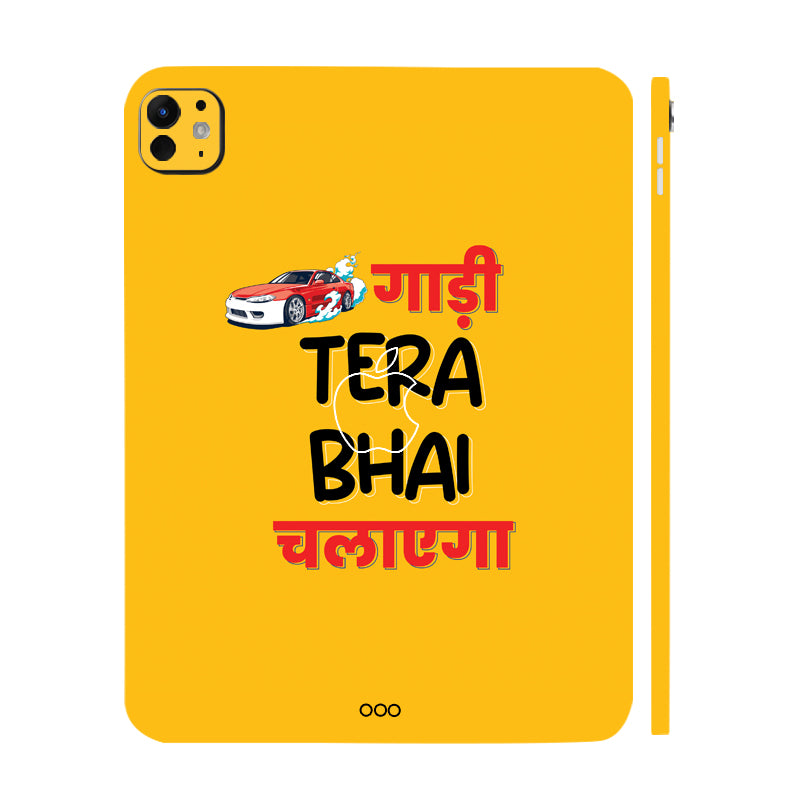 Apple iPad Pro 13 M5 2025 Gaadi tera bhai chalayega Tablet Skins