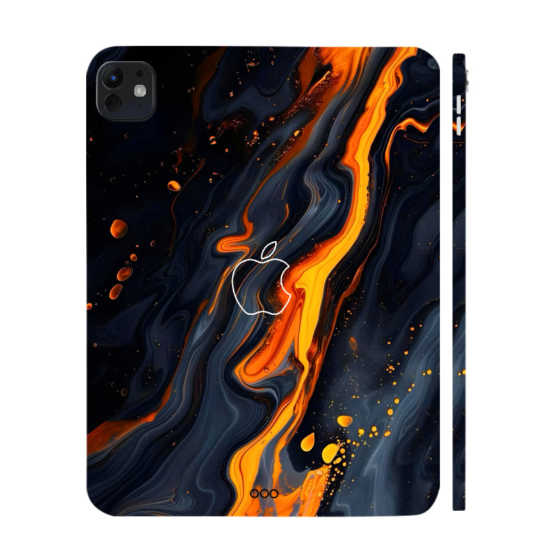 Apple iPad Pro 13 M5 2025 Lava Marble Tablet Skins