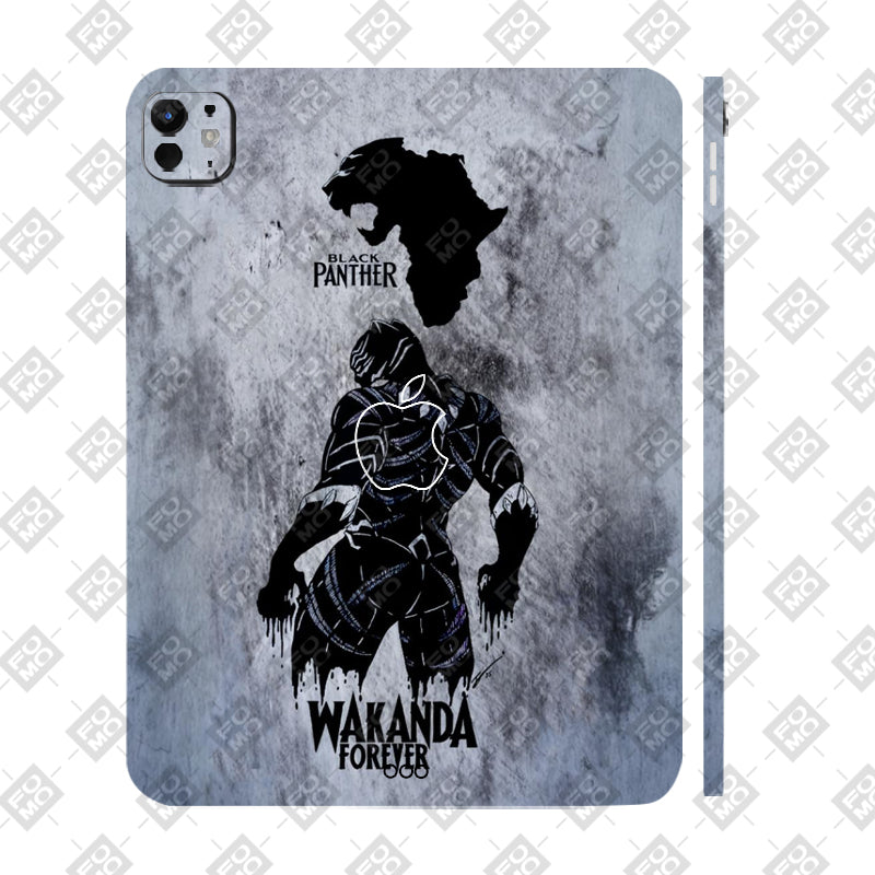 Apple iPad Pro 13 M5 2025 Afro-Futuristic Black Panther Movies Tablet Skins