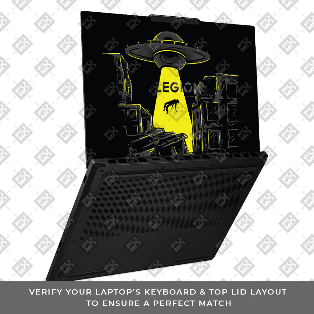 Alien Abduction Lenovo Legion 5 15AHP10 Laptop Skin