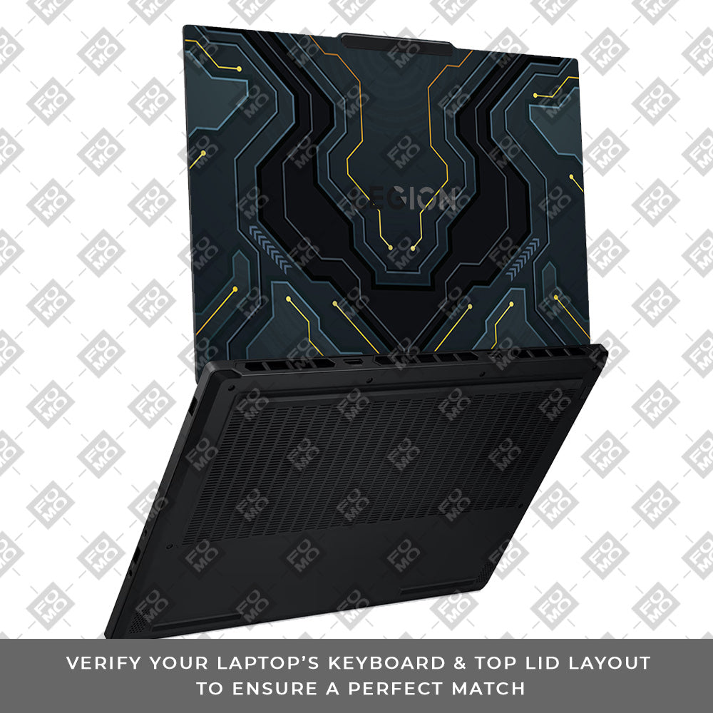 Futuristic Techno Lenovo Legion 5 15AHP10 Laptop Skin