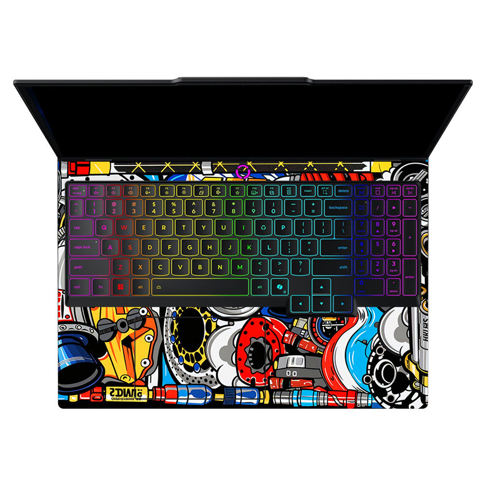 Mechanical Chaos Lenovo Legion 5 15AHP10 Laptop Skin