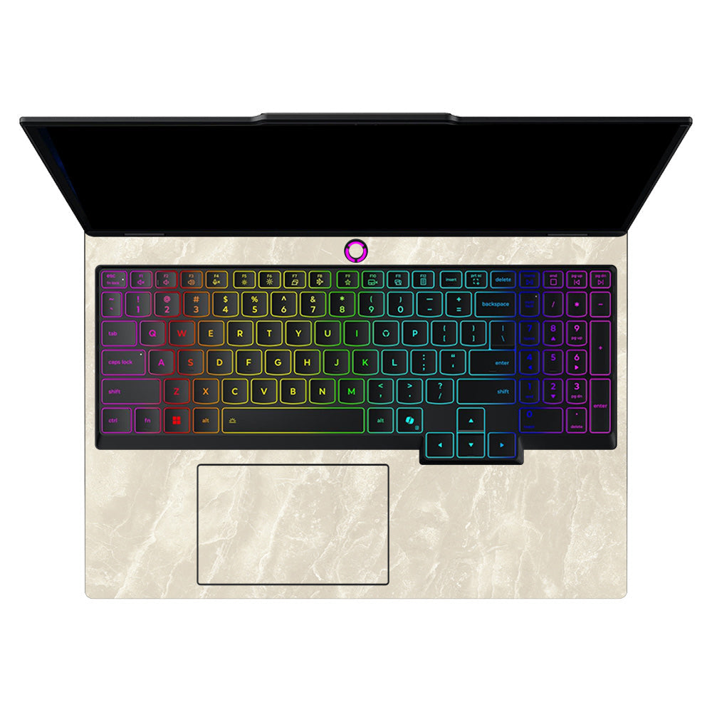 Textured Marble Lenovo Legion 5 15AHP10 Laptop Skin