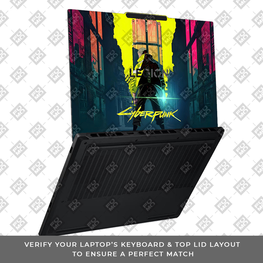 Cyberpunk Uprising Lenovo Legion 5 15AHP10 Laptop Skin