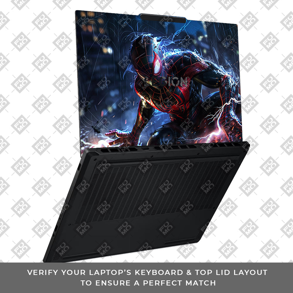 Miles Morales Shockwave Lenovo Legion 5 15AHP10 Laptop Skin