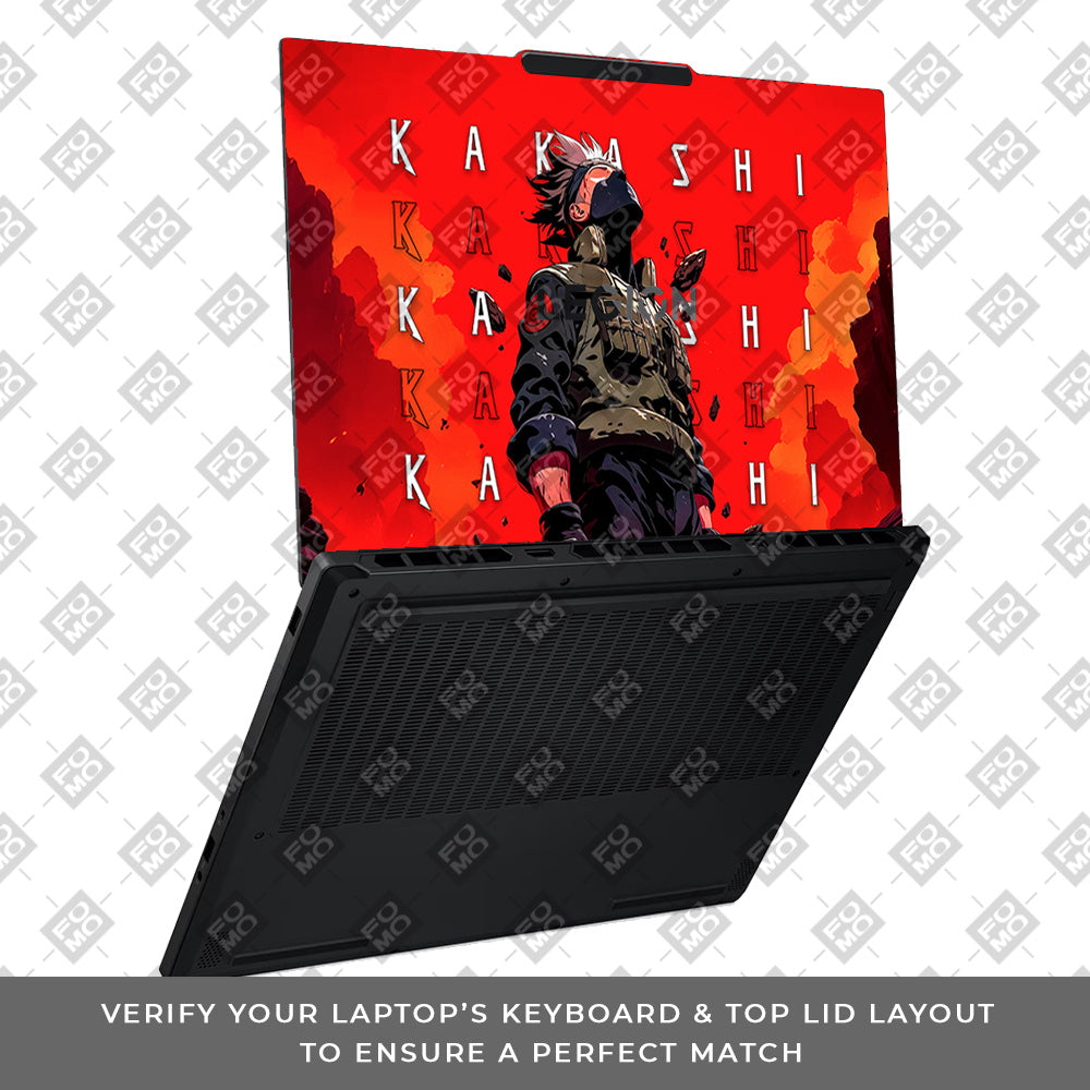 Kakashi Hatake Inferno Lenovo Legion 5 15AHP10 Laptop Skin