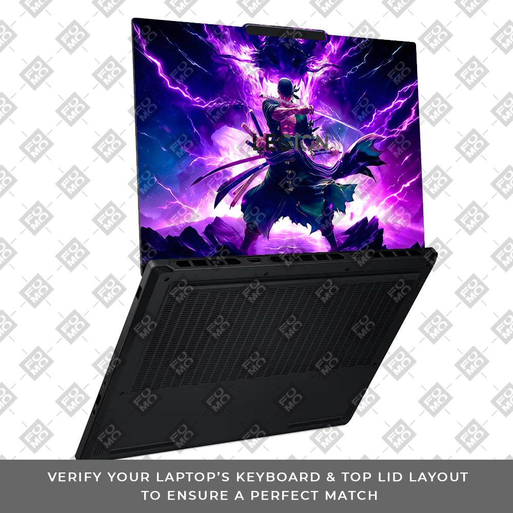 Roronoa Zoro Hell Mode Lenovo Legion 5 15AHP10 Laptop Skin