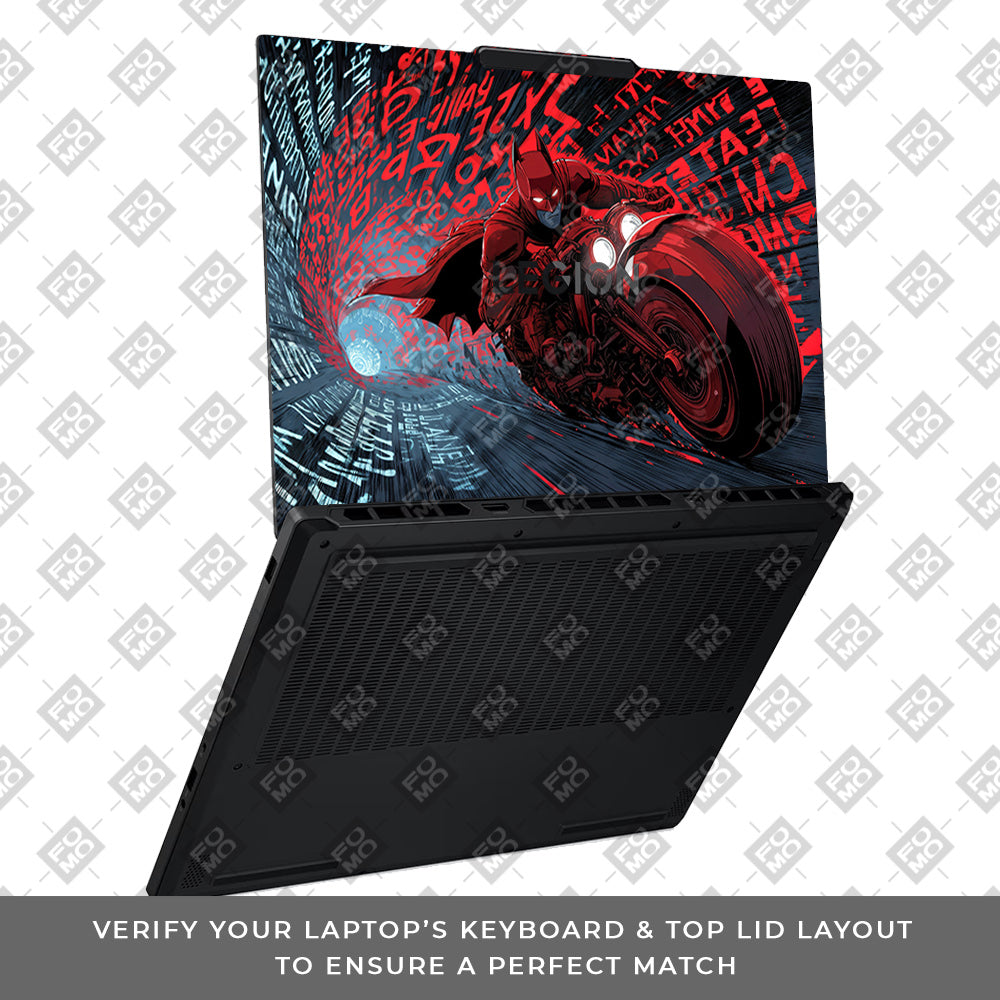 Dark Knight Overdrive Lenovo Legion 5 15AHP10 3D Laptop Skin