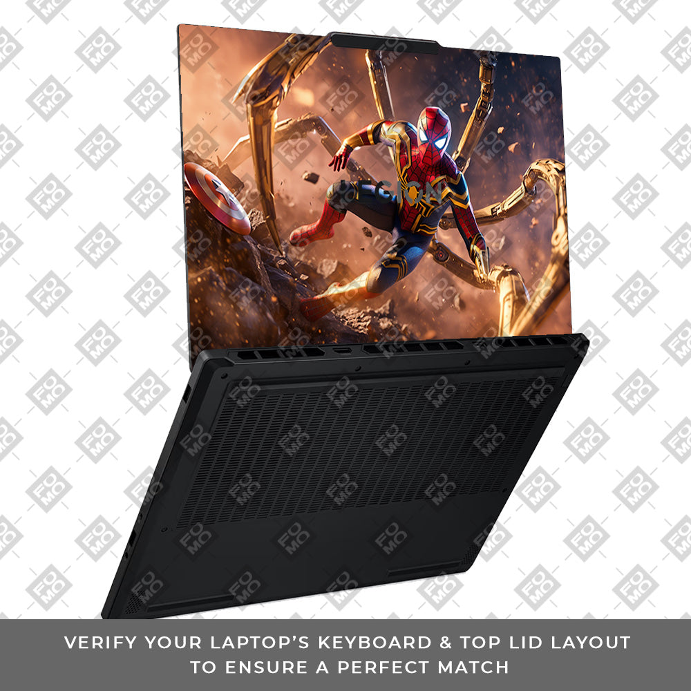 Spider Man Mech Arms Lenovo Legion 5 15AHP10 Laptop Skin