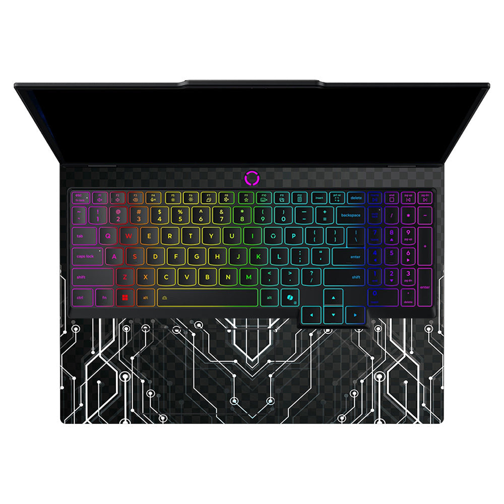 Black Digital Circuit Lenovo Legion 5 15IRX10 Laptop Skin