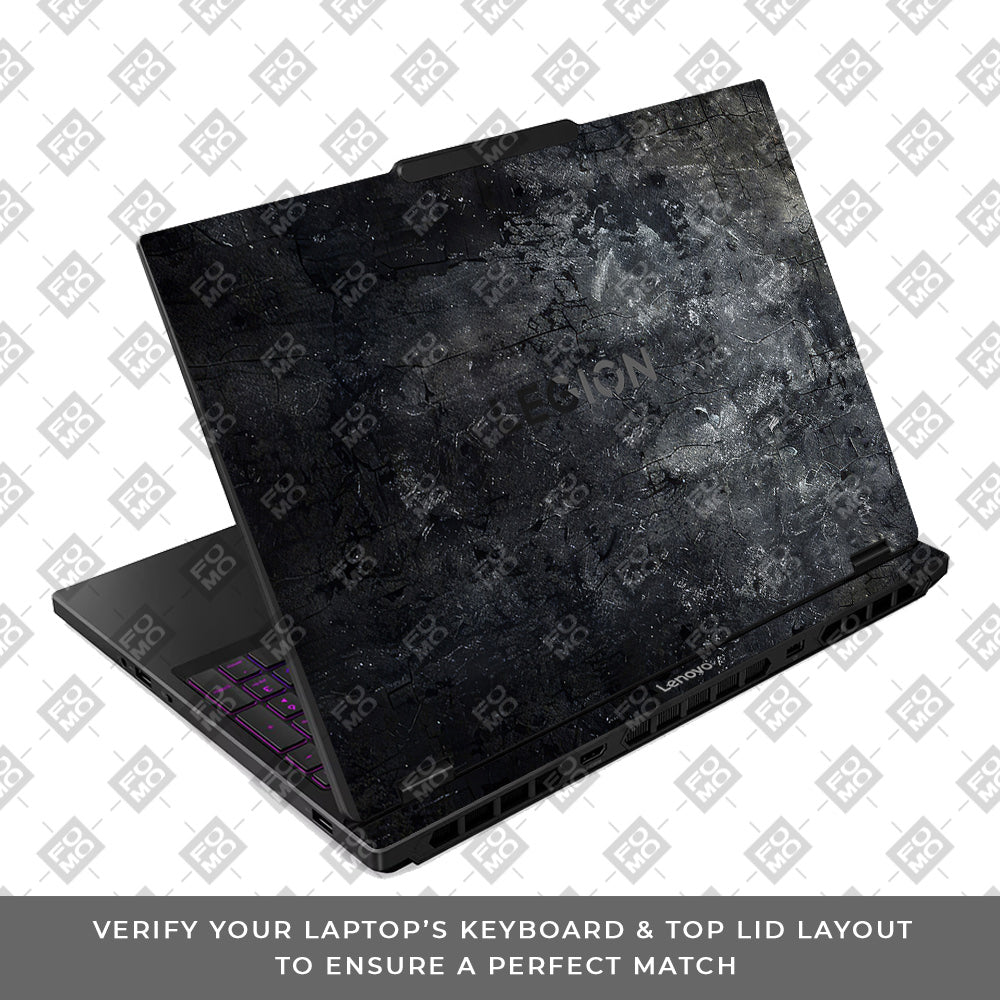 Dark Slate Armor Lenovo Legion 5 15IRX10 Laptop Skin