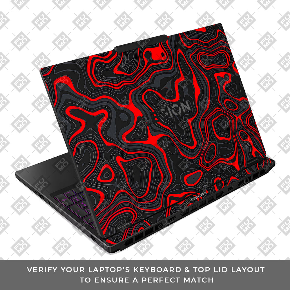 Crimson Waves Lenovo Legion 5 15IRX10 Laptop Skin