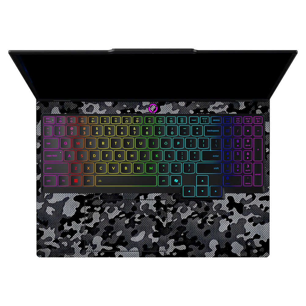 Stealth Grey Camo Lenovo Legion 5 15IAX10 Laptop Skin