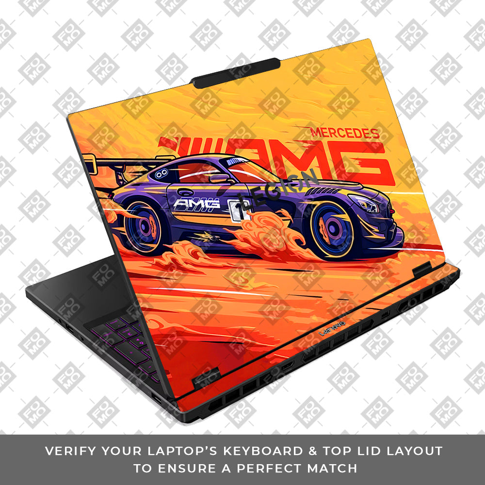 Mercedes AMG Lenovo Legion 5 15IRX10 Laptop Skin