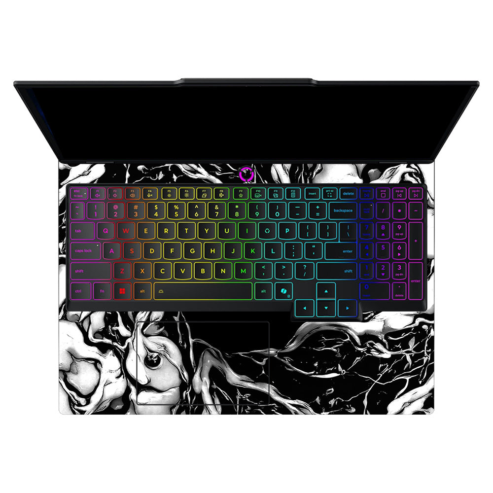 Spiderman Web Black Lenovo Legion 5 15IAX10 Laptop Skin