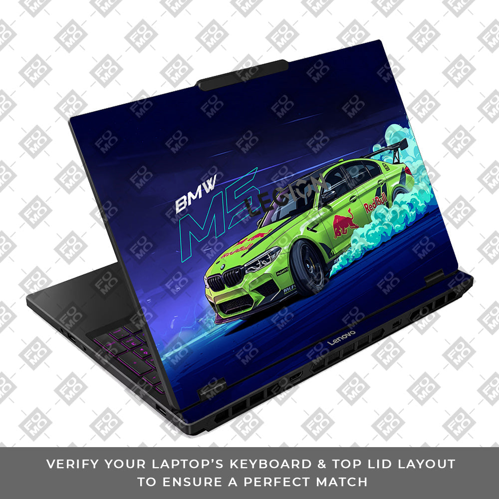 BMW M5 Lenovo Legion 5 15IRX10 3D Laptop Skin