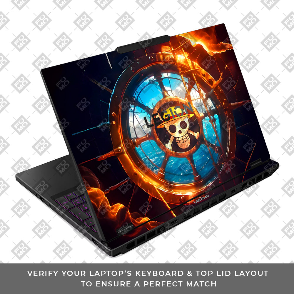 Straw Hat Pirates Emblem Lenovo Legion 5 15IRX10 Laptop Skin