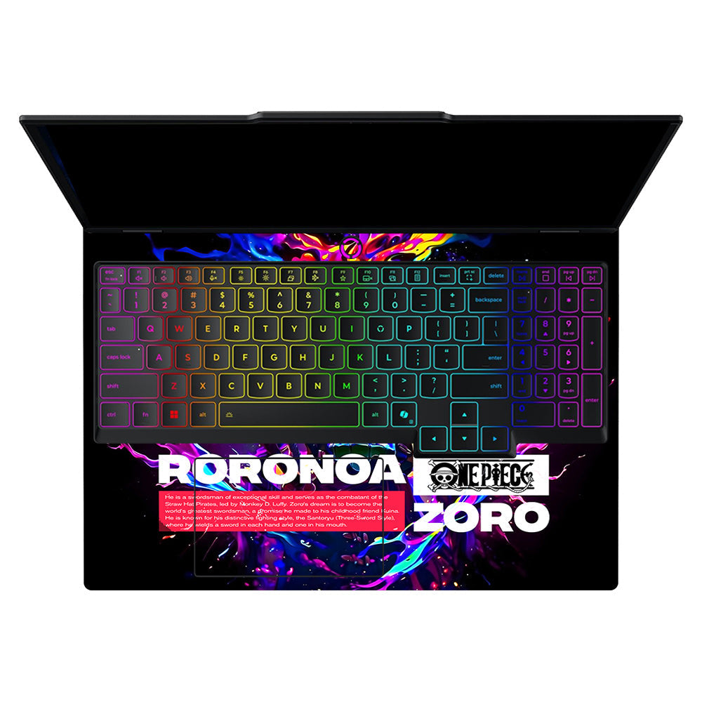 Neon Flame Swordsman Lenovo Legion 5 15IAX10 Laptop Skin