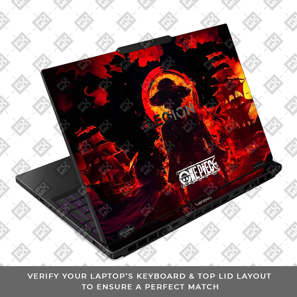 Luffy's Burning Tide Lenovo Legion 5 15IRX10 Laptop Skin