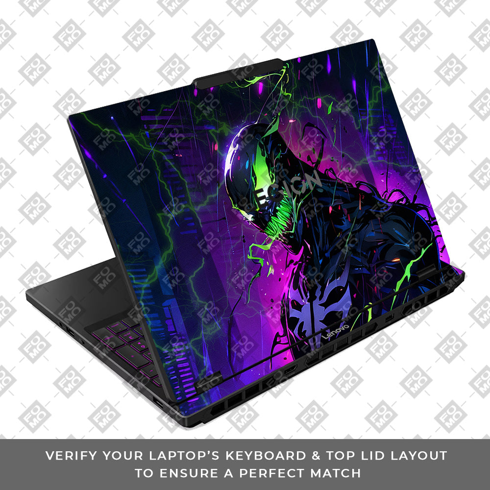 Venom Chaos Surge Lenovo Legion 5 15IRX10 Laptop Skin