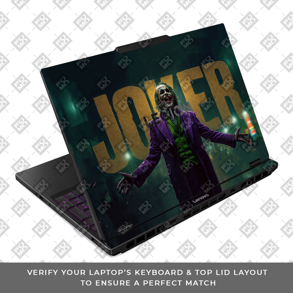 The Joker Chaos Lenovo Legion 5 15IRX10 Laptop Skin