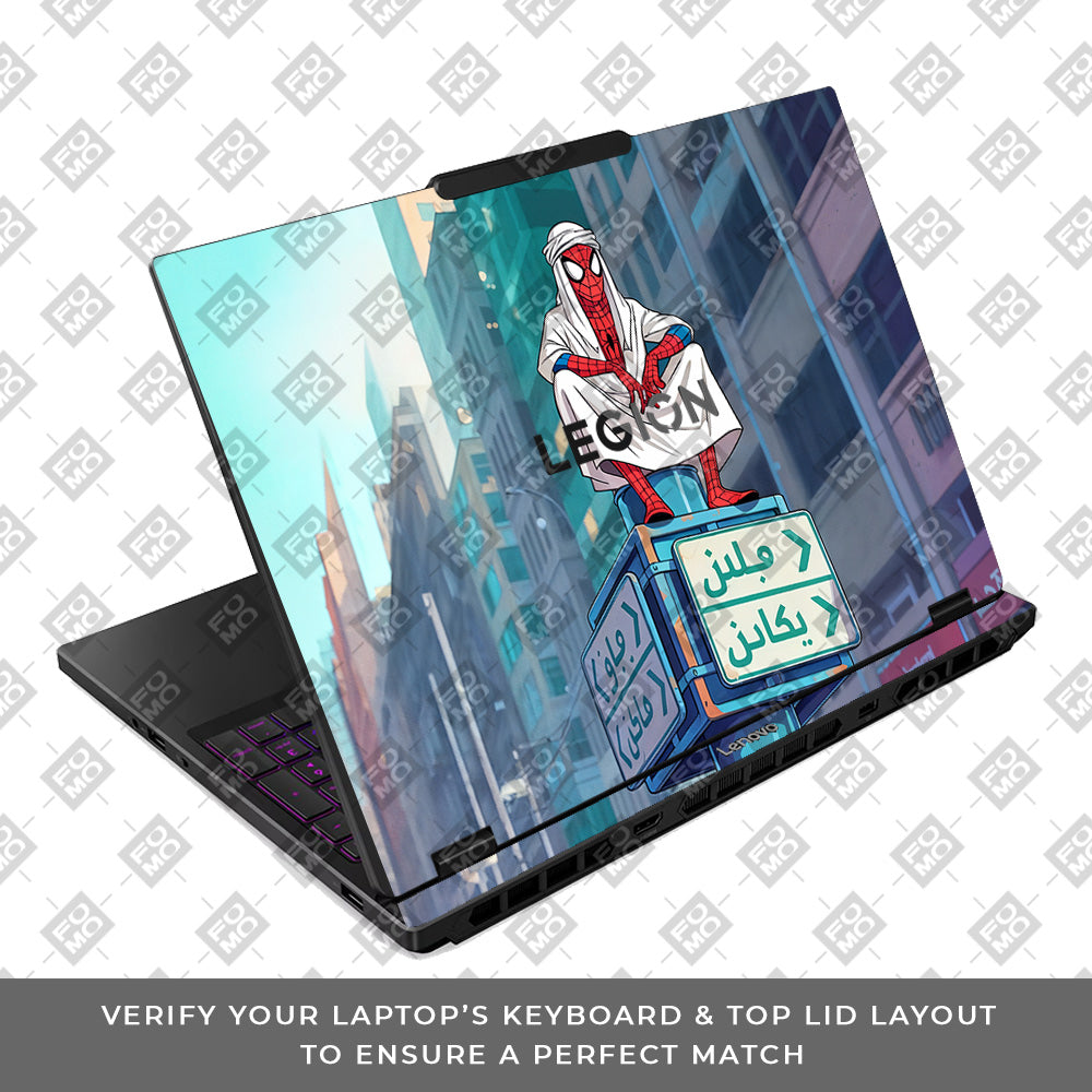 Arabian Spider Man Lenovo Legion 5 15IRX10 Laptop Skin