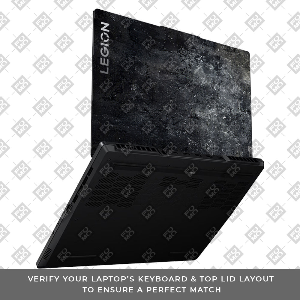 Dark Slate Armor Lenovo Legion 5 15ARP8 Laptop Skin