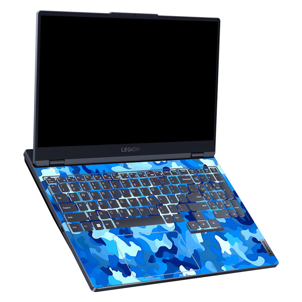 Arctic Blue Camo Pattern Lenovo Legion 5 15ARP8 Laptop Skin