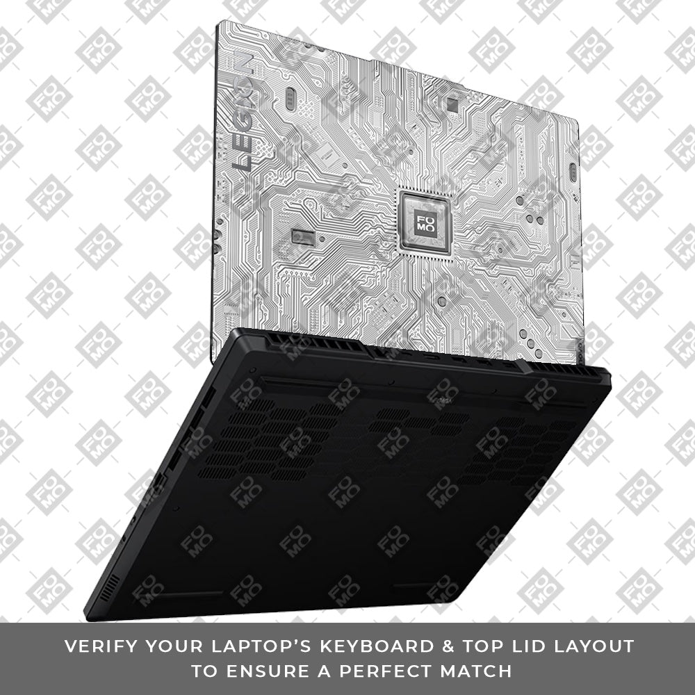 FOMO Circuit Light Mode Lenovo Legion 5 15ARP8 Laptop Skin