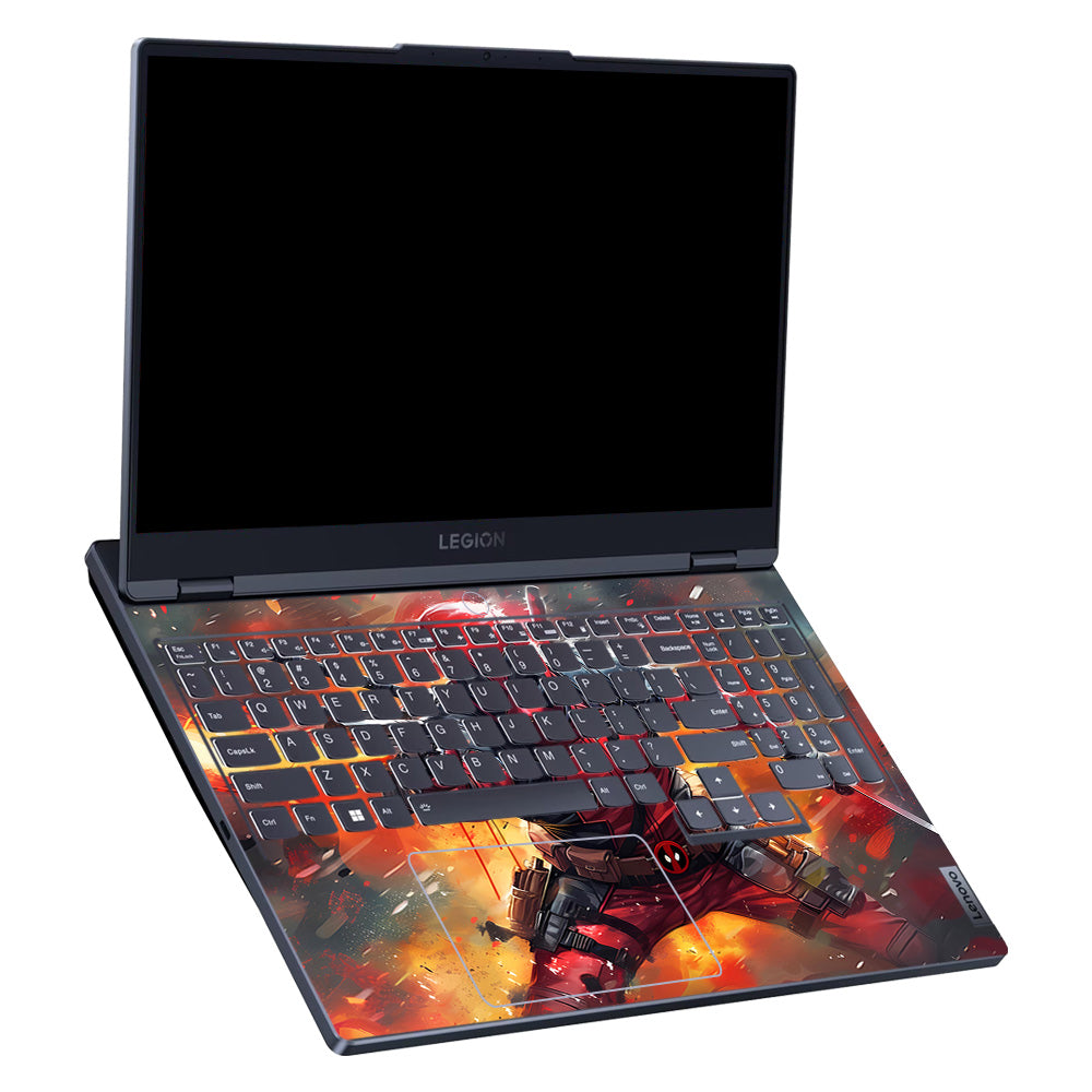 Deadpool in Action Lenovo Legion 5 15ARP8 Laptop Skin