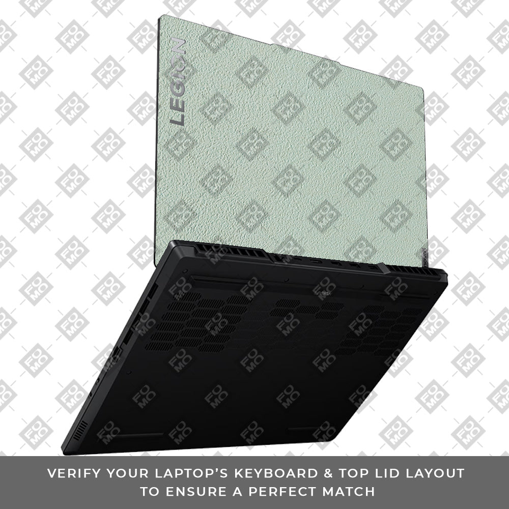 Textured Aqua Stone Lenovo Legion 5 15ARP8 Laptop Skin
