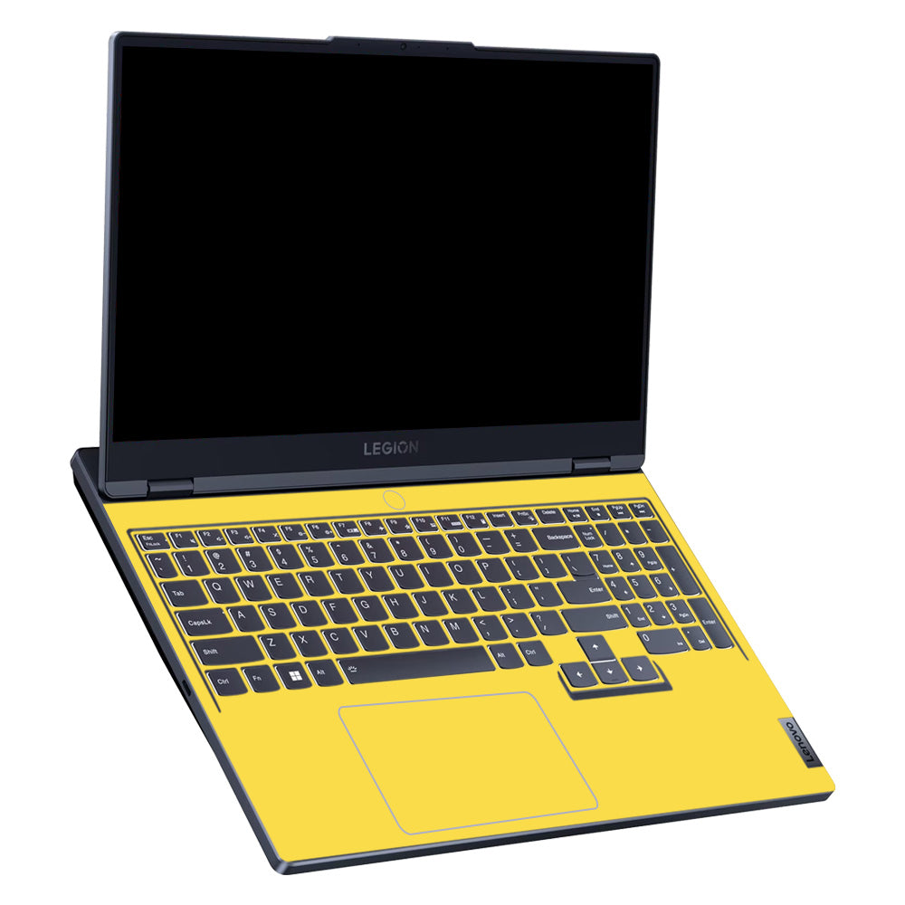 Textured Yellow Lenovo Legion 5 15ARP8 Laptop Skin