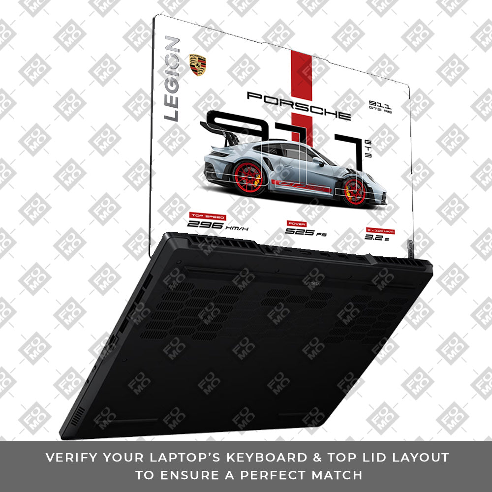 Porsche 911 GT3 RS Lenovo Legion 5 15ARP8 Laptop Skin