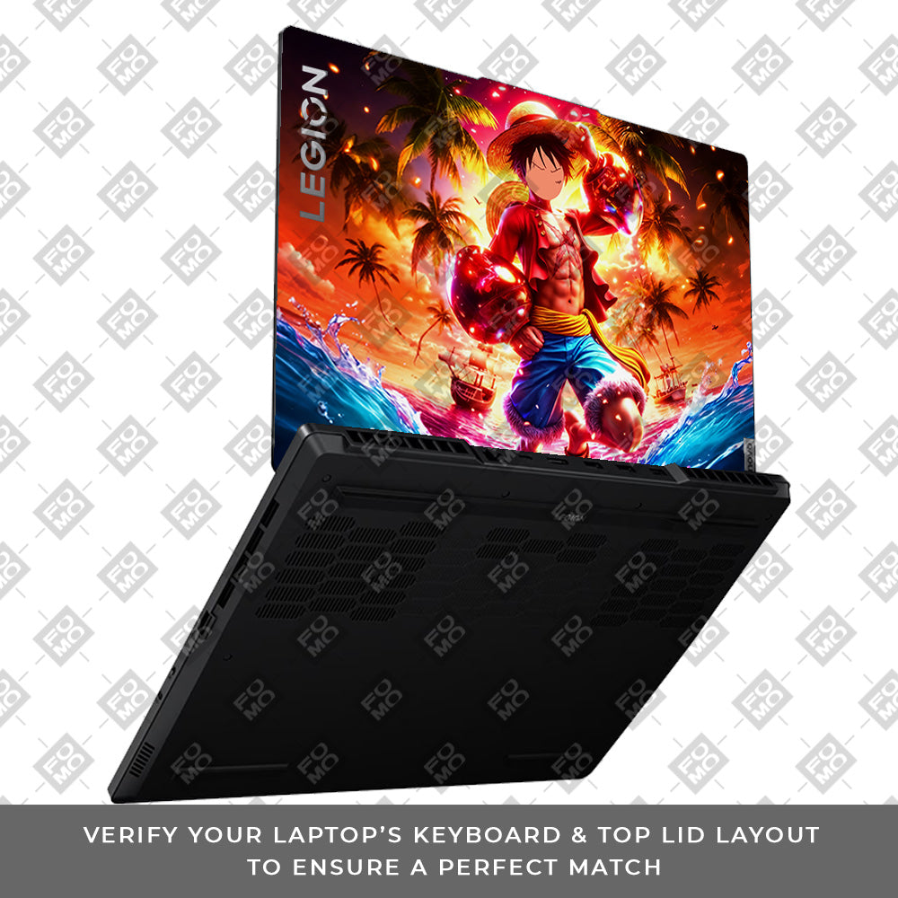Luffy's Radiant Will Lenovo Legion 5 15ARP8 Laptop Skin