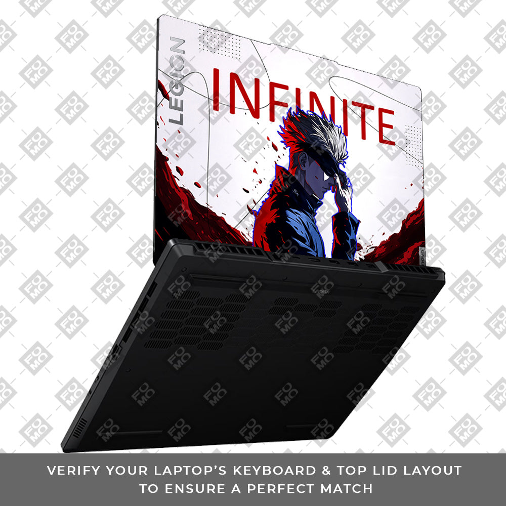 JJK Satoru Gojo Lenovo Legion 5 15ARP8 Laptop Skin