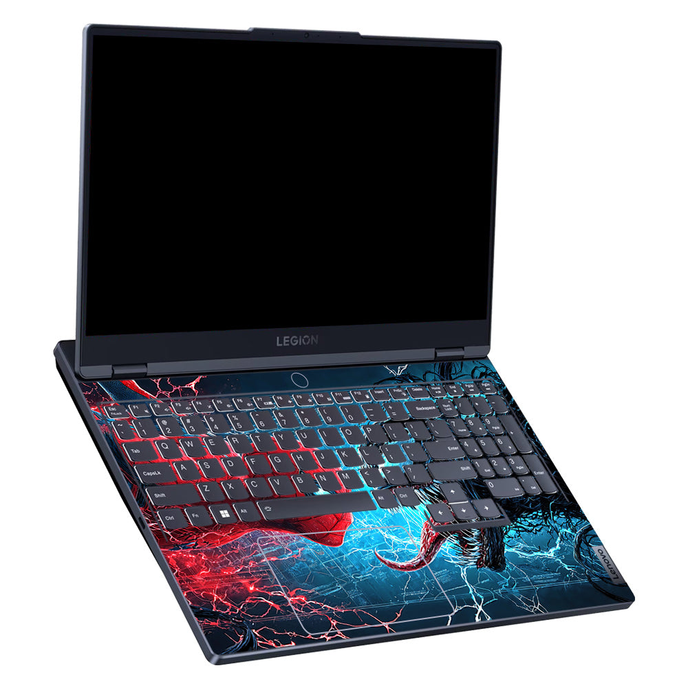 Spiderman vs Venom Showdown Lenovo Legion 5 15ARP8 3D Laptop Skin