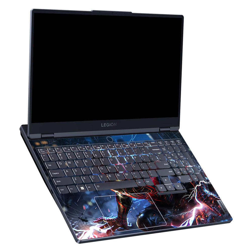 Miles Morales Shockwave Lenovo Legion 5 15ARP8 3D Laptop Skin
