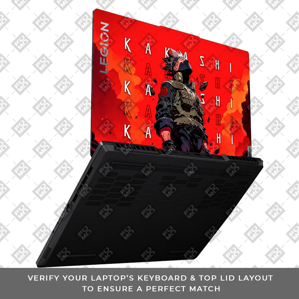 Kakashi Hatake Inferno Lenovo Legion 5 15ARP8 Laptop Skin
