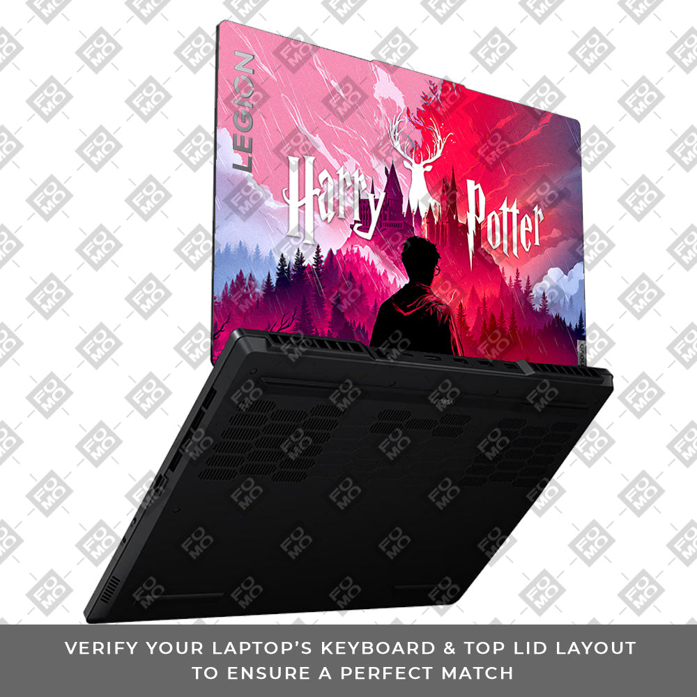 Harry Potter Magical Hogwarts Lenovo Legion 5 15ARP8 Laptop Skin