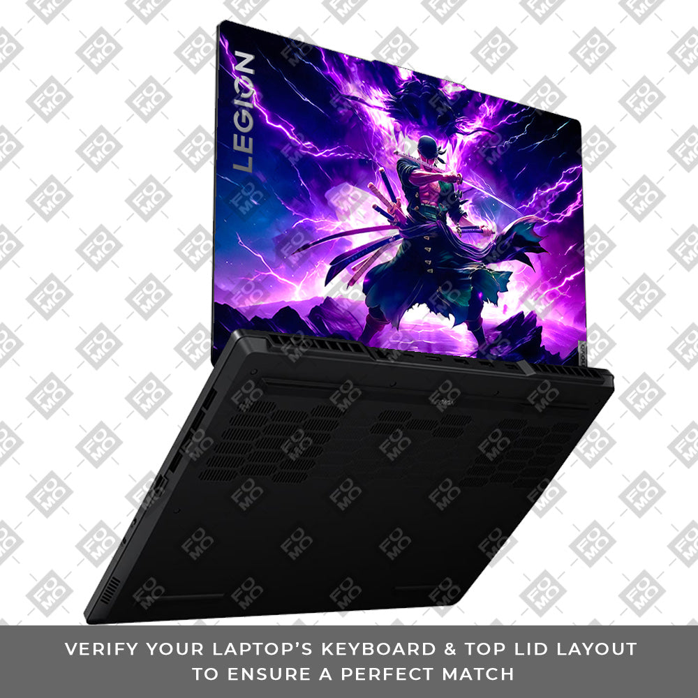 Roronoa Zoro Hell Mode Lenovo Legion 5 15ARP8 Laptop Skin