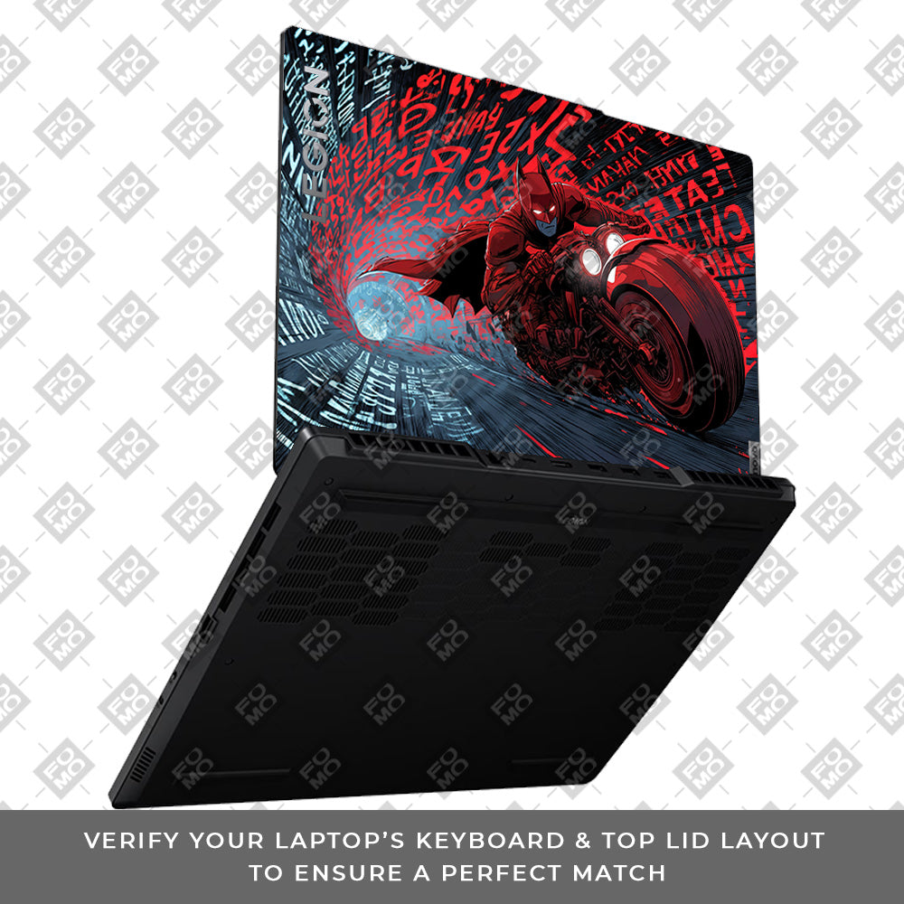 Dark Knight Overdrive Lenovo Legion 5 15ARP8 3D Laptop Skin