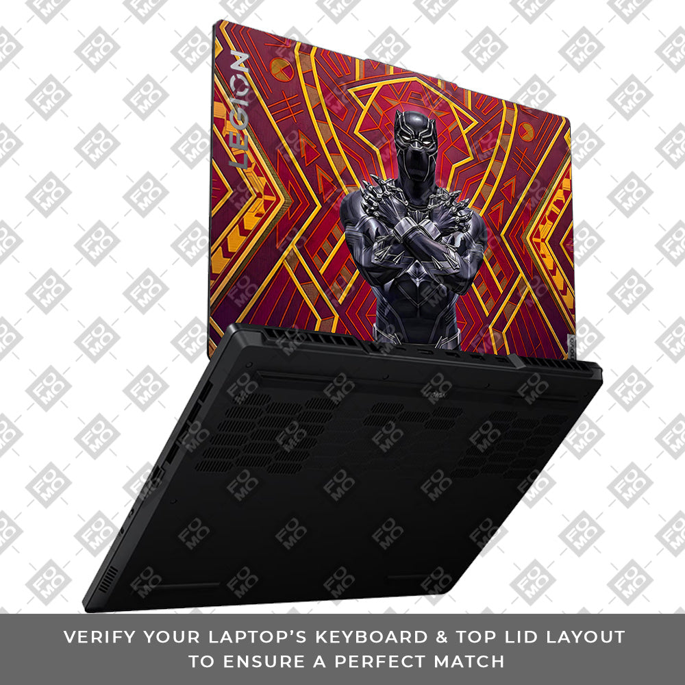 Wakanda Royal Power Lenovo Legion 5 15ARP8 3D Laptop Skin
