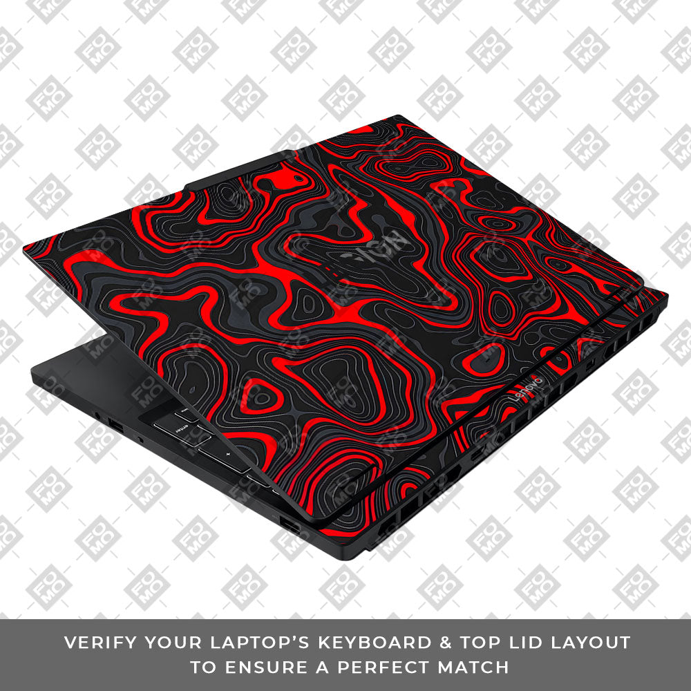 Crimson Waves Lenovo Legion 5 15IAX10 Laptop Skin