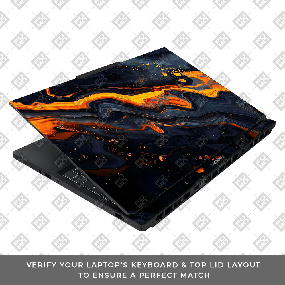 Lava Marble Lenovo Legion 5 15IAX10 Laptop Skin