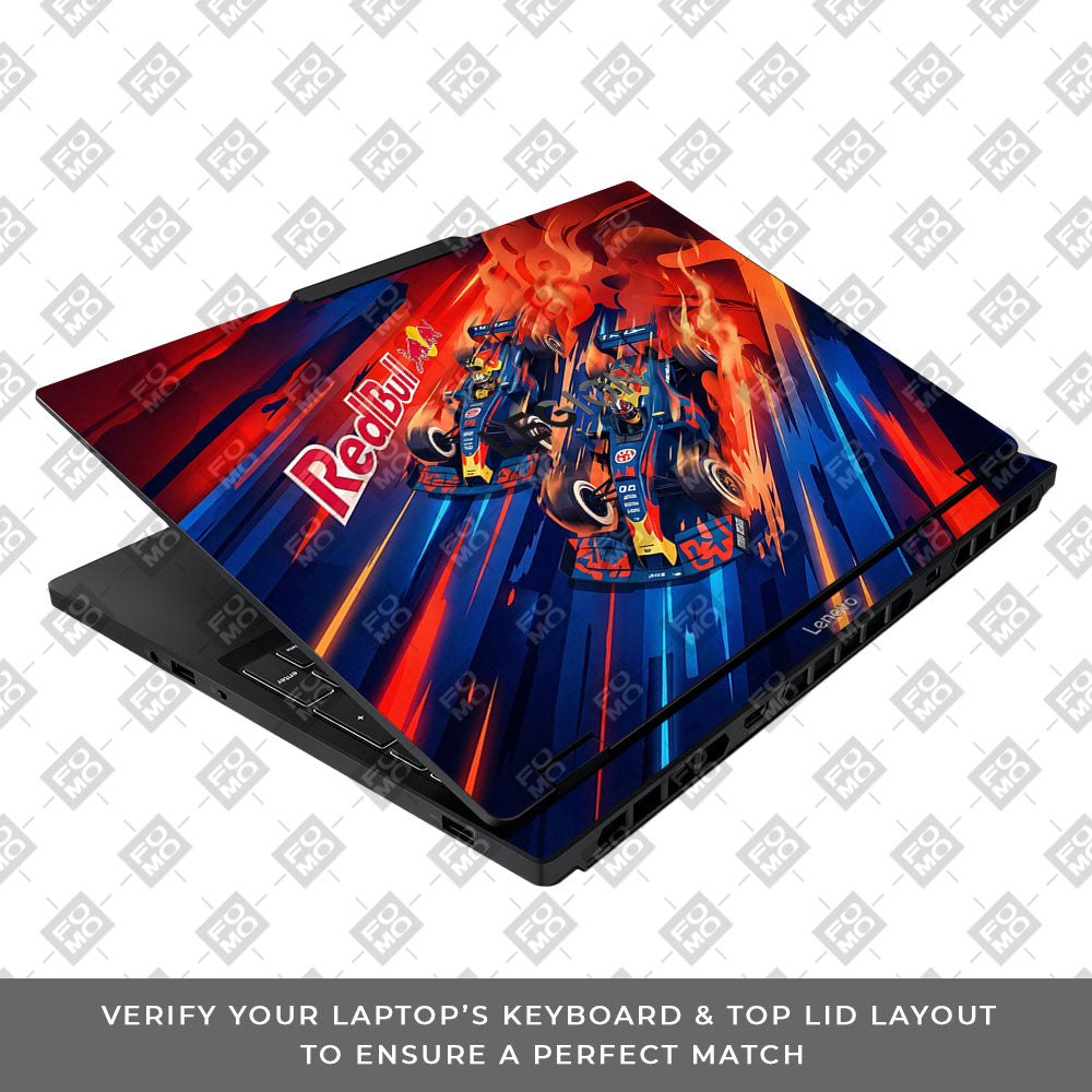 Red Bull Racing Velocity Lenovo Legion 5 15IAX10 Laptop Skin