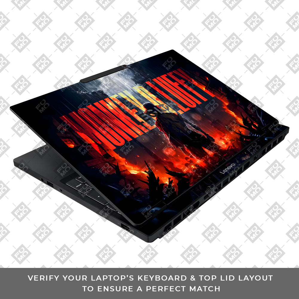 Monkey D. Luffy Blazing Red Lenovo Legion 5 15IAX10 Laptop Skin