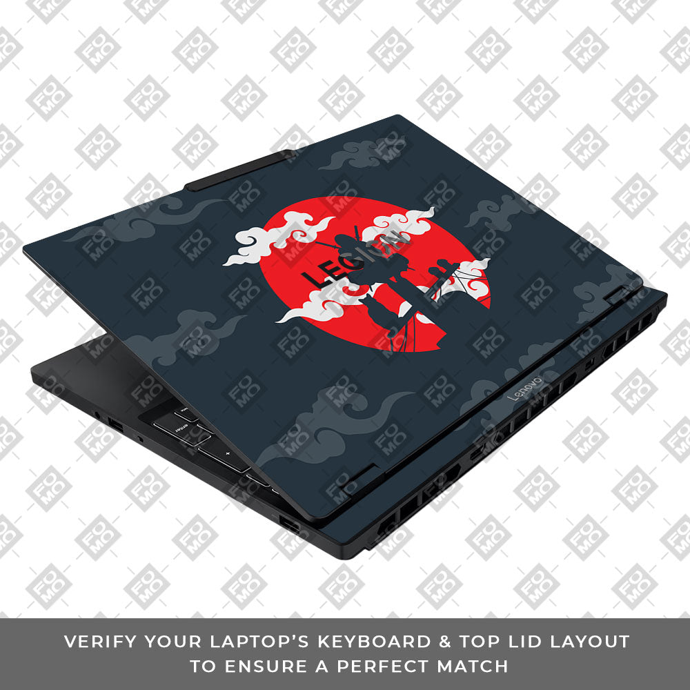 Itachi Uchiha Lenovo Legion 5 15IAX10 3D Laptop Skin