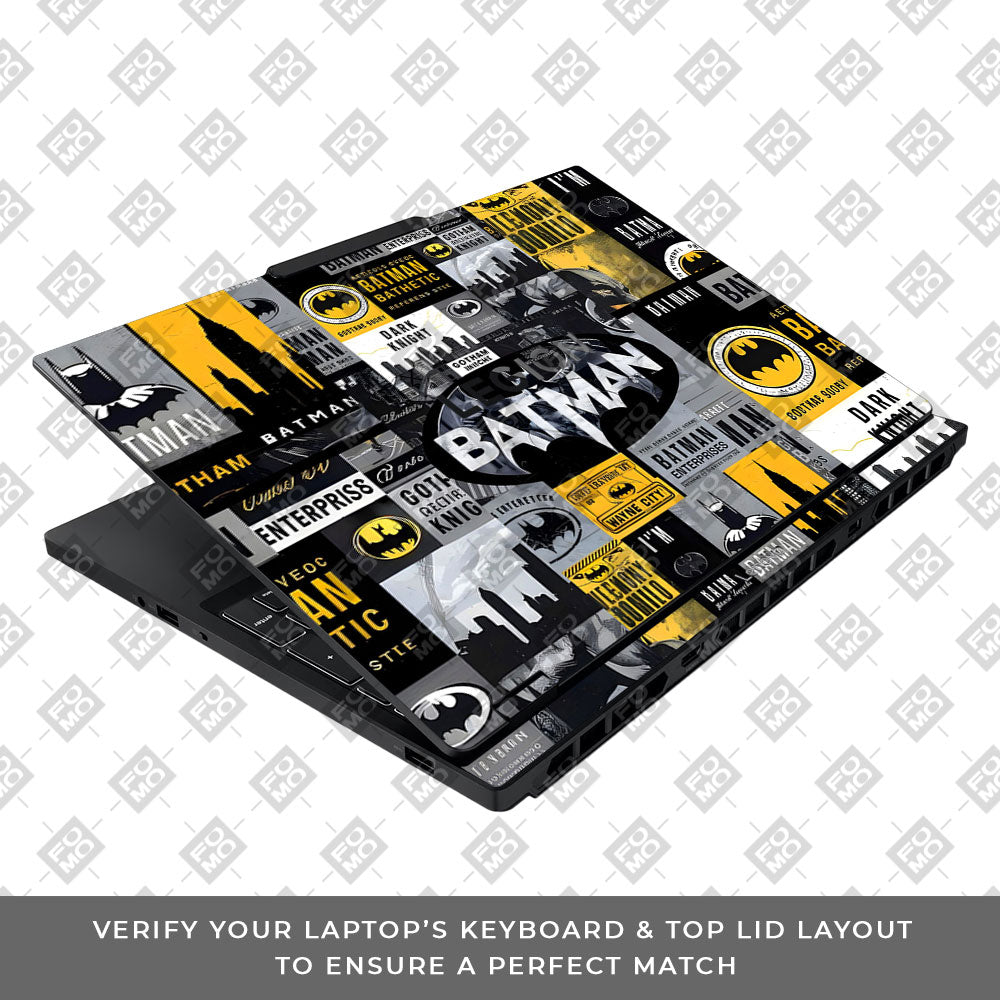Batman Collage Lenovo Legion 5 15IAX10 Laptop Skin