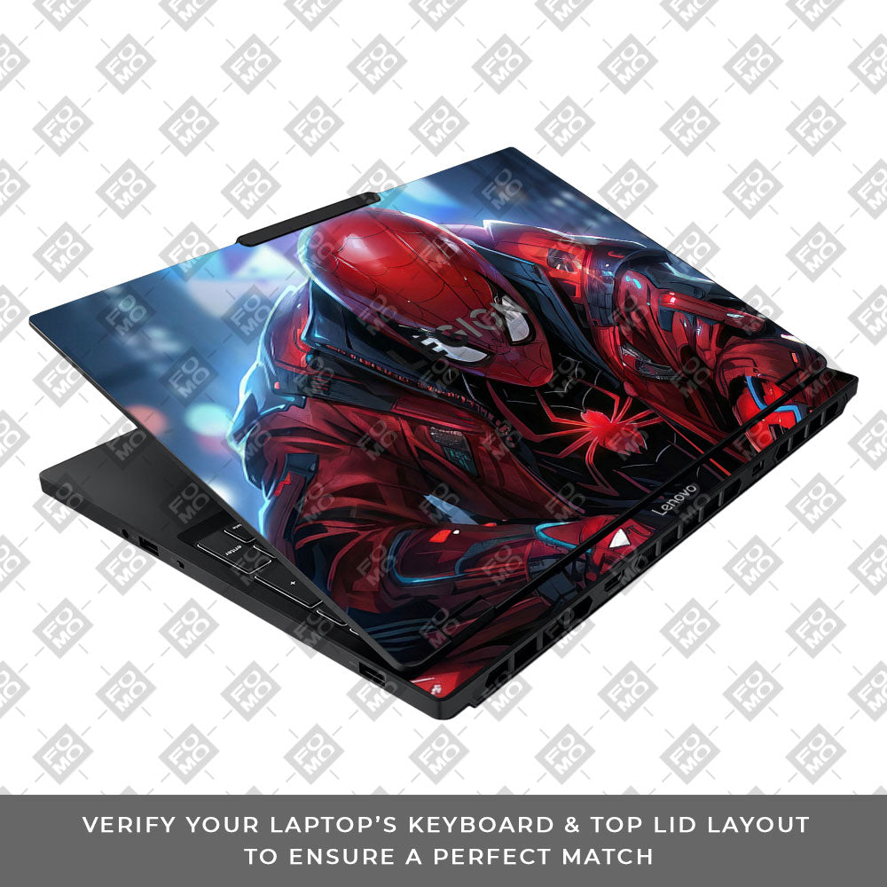 SpiderMan High Tech Hero Lenovo Legion 5 15IAX10 3D Laptop Skin